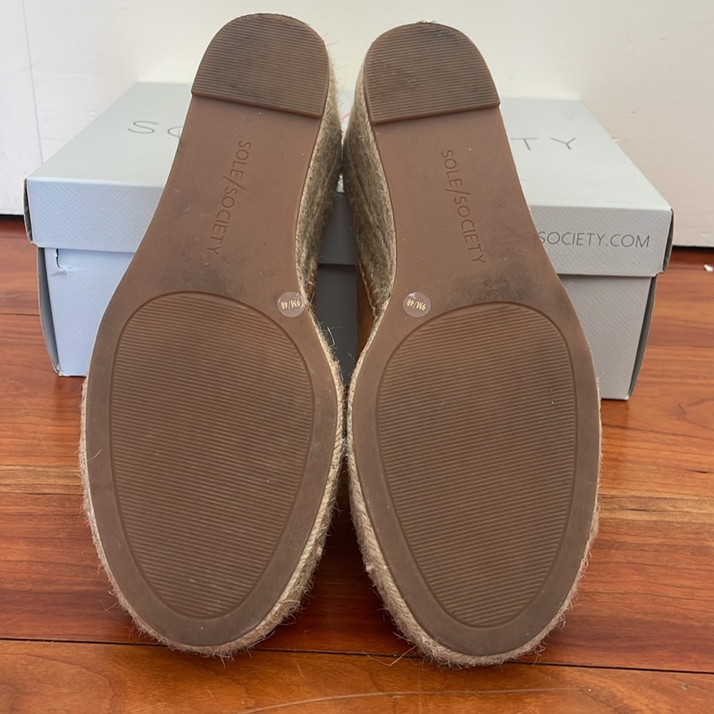Sole Society espadrille wedges - Picture 2 of 4